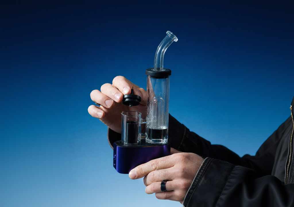 DaVinci EQ e-rig with Jacuzzi bubbler