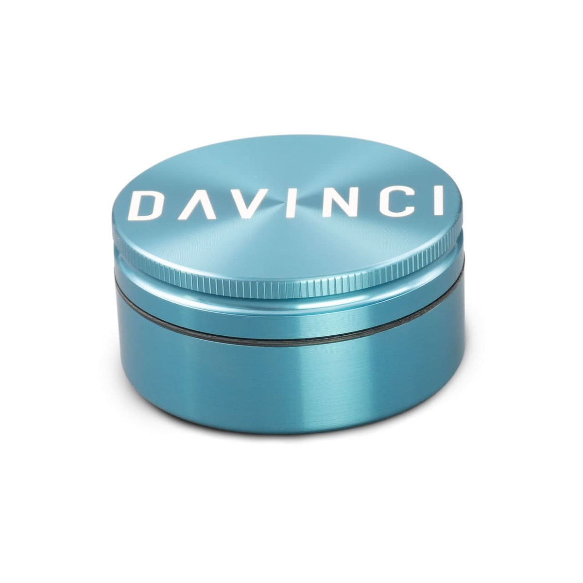 DaVinci two-piece herb grinder in Blue