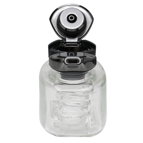 DaVinci EQ Jacuzzi bubbler with carb cap open