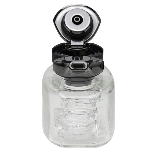 DaVinci EQ Jacuzzi bubbler with carb cap open