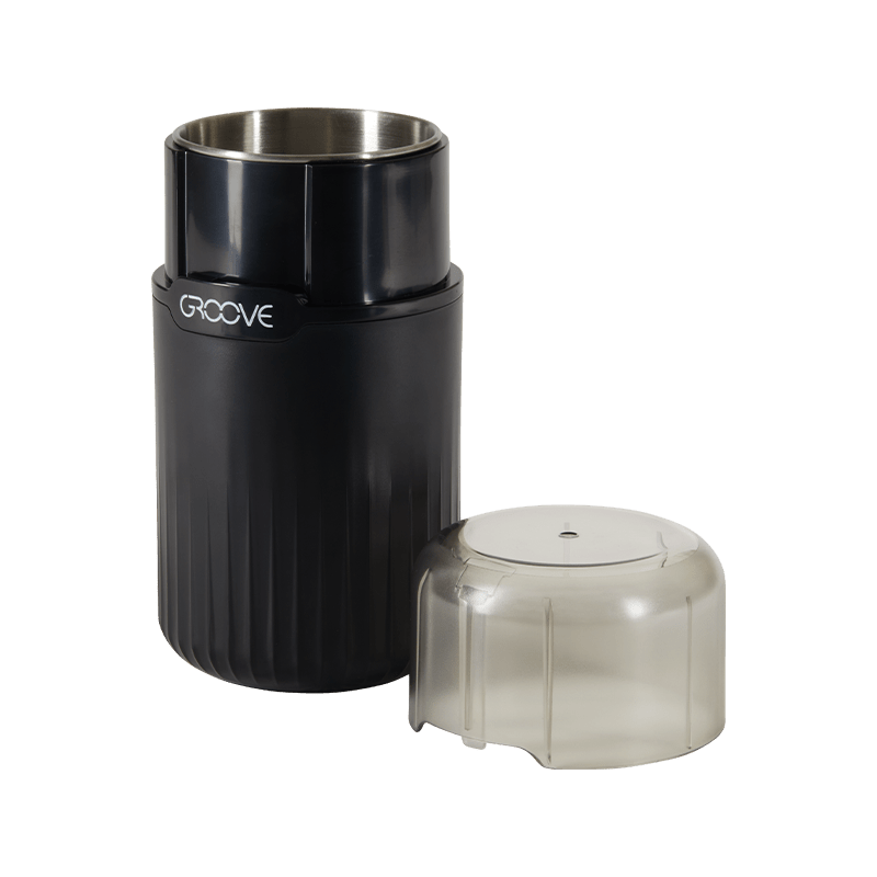 Groove Ripster electric grinder, open view