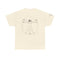 Natural Davinci Vitruvian Man T-Shirt