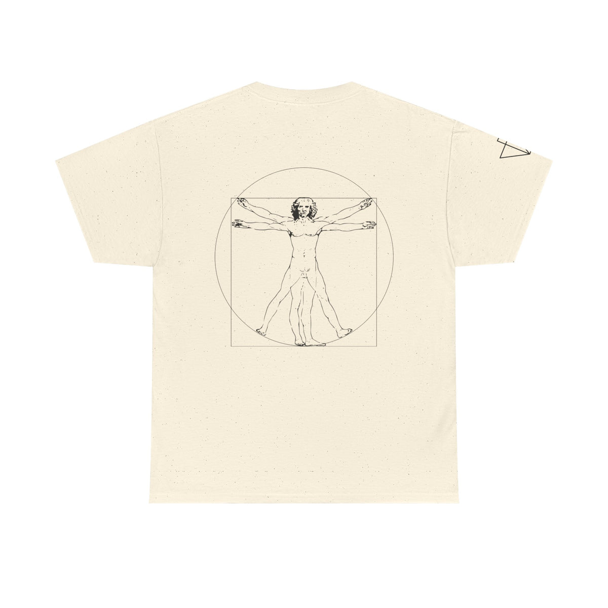 Natural Davinci Vitruvian Man T-Shirt